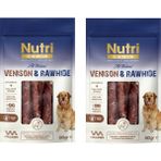 Nutri Canin Rawhide Geyik Eti Sargılı Kemik Köpek Ödülü 80 Gr. X 2 Adet