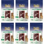 Nutri Canin Rawhide Kuzu Etli Köpek Ödülü 80 Gr. X 6 Adet