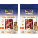 Nutri Canin Rawhide Ördekli Köpek Ödülü 80 Gr. X 2 Adet