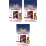 Nutri Canin Rawhide Sığır Eti Sarılı Kemik Köpek Ödülü 80 Gr X 3 Adet - 3’Lü Avantaj Paketi