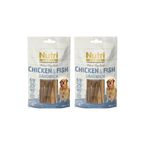Nutri Canin Sandwich Tavuk ve Balıklı Fileto Tahılsız Köpek Ödülü 80 Gr. x 2 Adet
