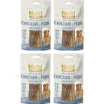 Nutri Canin Sandwich Tavuk ve Balıklı Fileto Tahılsız Köpek Ödülü 80 Gr. x 4 Adet