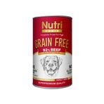 Nutri Canin Sığır Biftek Etli Tahılsız 400 gr Yetişkin Köpek Konservesi