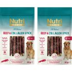 Nutri Canin Sığır Eti Sargılı Kolajen Çubuk Tahılsız Köpek Et Ödülü 80 Gr. X 2 Adet
