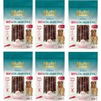 Nutri Canin Sığır Eti Sargılı Kolajen Çubuk Tahılsız Köpek Et Ödülü 80 Gr. X 6 Adet