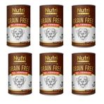 Nutri Canin Tahılsız Geyik Etli 6x400 gr Köpek Konserve