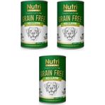 Nutri Canin Tahılsız Kuzu Etli 3x400 gr Köpek Konserve