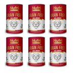 Nutri Canin Tahılsız ve Biftekli 6x400 gr Köpek Konserve