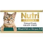 Nutri Feline 85 gr Hindili Tavşanlı Tahılsız Kedi Konservesi