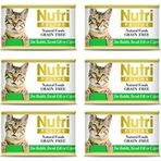 Nutri Feline 85 gr Kıyılmış Ton Balıklı Ciğerli ve Tavuk Etli Tahılsız Yetişkin Kedi Konservesi