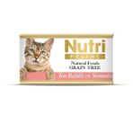 Nutri Feline 85 gr Tahılsız Ton Balıklı Somonlu Kedi Konservesi