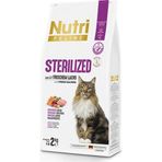 Nutri Feline Adult Sterilised 2 kg Kısırlaştırılmış Somonlu Yetişkin Kedi Maması