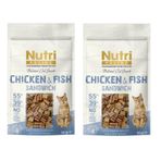 Nutri Feline Chicken & Fısh Sandwich Tavuklu ve Balıklı Tahılsız Kedi Ödülü 50 Gr. X 2 Adet