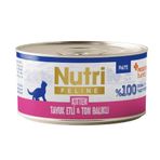 Nutri Feline Kitten Tahılsız Yavru 70 gr Kedi Konservesi