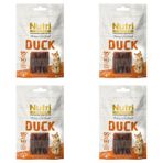 Nutri Feline Ördekli Tahılsız 4x50 gr Kedi Ödülü