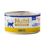 Nutri Feline Pate Tavuk Etli Tahılsız 70 gr Kedi Konservesi