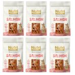 Nutri Feline Salmon Somonlu Tahılsız Kedi Ödülü 50 Gr. X 6 Adet