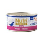 Nutri Feline Tavuk Etli ve Ton Balıklı Tahılsız Prebiyotikli Ezme 70 gr Yavru Kedi Konservesi