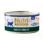 Nutri Feline Tavuk ve Ördek Etli Tahılsız 70 gr Kedi Konservesi