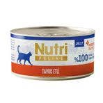 Nutri Feline Tavuklu Jöleli 70 gr Kedi Konservesi