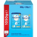 Nutrıcıa Aptamil Pronutra 1050GR (800+250GR) Devam Sütü No:4 (1 Yaş ve Üzeri) Avantaj Pk