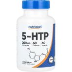 Nutricost 5-Htp 5-Hydroxytryptophan 200 Mg 60 Capsules - Aromasız