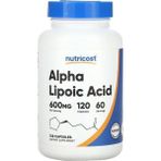 Nutricost Alpha Lipoic Acid 600 Mg 120 Kapsül - Aromasız
