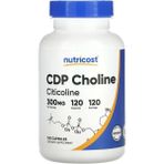 Nutricost Cdp Choline Citicoline 300 Mg 120 Capsules - Aromasız