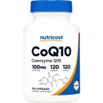 Nutricost COQ10 100MG, (Özelsporcugıdaların'dan !!) 120 Vegei Capsules High Absorption Coenzyme Q10. - Aromasız