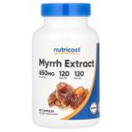 Nutricost Myrrh Extract 650 mg 120 Capsules - Aromasız