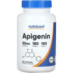 Nutricost Nutricost, Apigenin, 50 mg, 180 CAPSULES.ABD.4143.TR Tek Yetkili Satıcısı Ozelsporcugıdaları'dır - Aromasız
