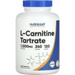 Nutricost Nutricost L-Carnitine Tartrate 1 000 Mg 240 Capsul Usa Menşei.Tr Tek Yetkili SATICISI OZELSPORCUGIDALARI'DIR