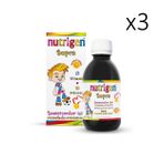 Nutrigen Supra Portakal Aromalı 3x200 ml Sıvı