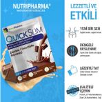 NUTRIPHARMA Quick Slim Yüksek Proteinli Öğün Tozu, Çikolatalı 1 Saşe (23g) - Double Çikolata