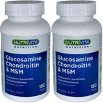 Nutrivita Glucosamine Chondroitin Msm 2x180 Tablet