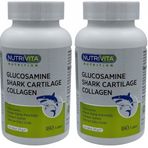 Nutrivita Glucosamine Shark Cartilage Collagen 2x180 Tablet