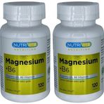 Nutrivita Magnesium Vitamin B6 2x120 Tablet