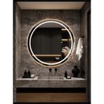 Nuun Dekor 90 Cm Gün Işığı Ledli Kumlama Banyo Lavabo Ofis Makyaj Kuaför Aynası 90 x 60 Şeffaf