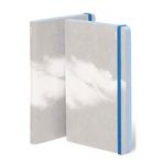 NUUNA Bulut Desenli Defter Cloud Blue (A5 PREMİUM KAĞIT - 176 FARKLI BULUT DESENLİ SAYFA)