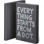 Nuuna Everythıng Starts From A Dot A5 Premium Kağıt 256 Sayfa Noktalı Defter