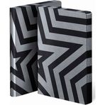 Nuuna Gri Super Star A6 Premium Kağıt 176 Sayfa Noktalı Deri Defter