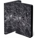 Nuuna Nightflight Over Berlin Silver A5 Premium Kağıt 176 Sayfa Noktalı Defter