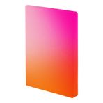 nuuna Not Defteri A5+ | Colour Clash L Light - Burn | Dotted Journal | 3,5 mm Nokta Izgarası | 176 Numaralı Sayfa | 120 g Premium Kağıt | Deri | Almanya'da sürdürülebilir şekilde üretilmiştir