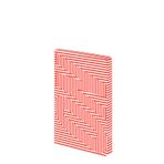 nuuna Not Defteri A6 | Graphic S - On - Off | Dotted Journal | 2,5 mm Nokta Izgarası | 176 Numaralı Sayfa | 120 g Premium Kağıt | Deri Beyaz | Sürdürülebilir Üretim