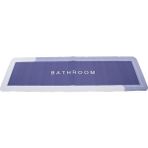 Nuveden Dikdörtgen Düz Renkli Su Emici - Sihirli Banyo Paspası Elastik 116 x 37.5cm (4887) Nvd