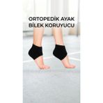 Nuveden Ieg Ortopedik Topuk Dikeni Destekli Silikonlu Çorap 2'li Set Glyaln - standart