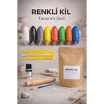 NUVVA Renkli Kil Hamuru Seti, zıplayan kil, seramik hamuru tasarım seti