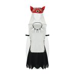 NUWIND Kadın Prenses Mononoke San Cosplay Kostüm Tam Set Kıyafet Cadılar Bayramı Karnaval Aksesuarları Fantezi Elbise Parti için Takım, siyah beyaz, L
