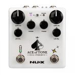 Nux Ndo-5 Ace Of Tone (Üst Segment - Dual Overdrive) | Çift Kanallı (Morning Star & Tubeman), Buffer/true Bypass Seçeneği, Seri/paralel Bağlantı Switchi | Ölçüler: 105 x 115 x 58 mm