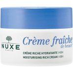 Nuxe Creme Fraiche De Kuru Ciltleri Yağlı Bir His Bırakmadan 48 Saat Nemlendirici Yoğun Bakım Kremi 50 ml